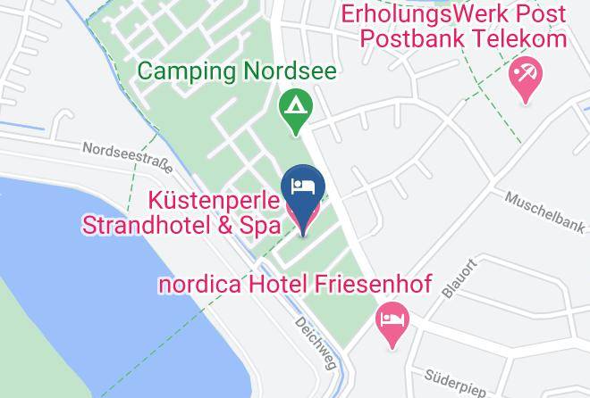 Dithmarschen - Kustenperle Strandhotel & Spa Maps