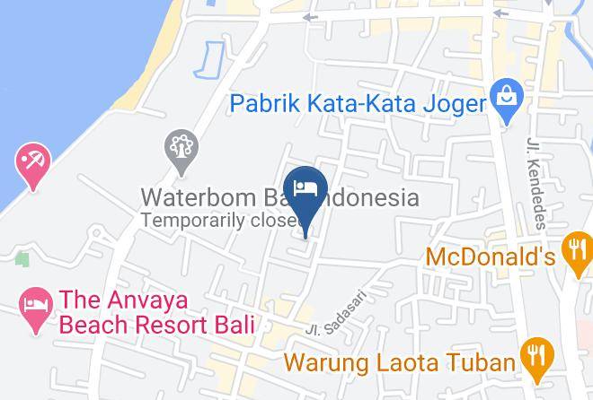 Badung Regency - Kuta Ardenia Residence Maps