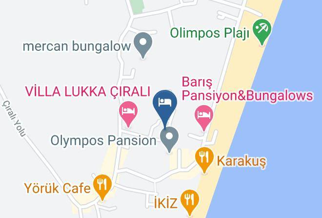Antalya - Kutle Hotel Maps