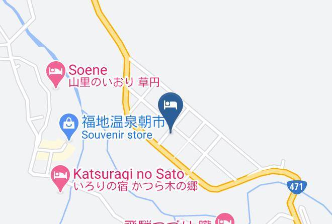 Takayama City - Kutsuroginoya Yuu Maps