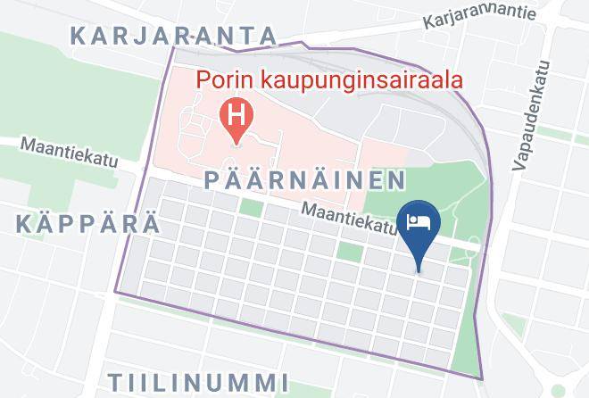 Pori - Kuukkarin Kortteeri Maps
