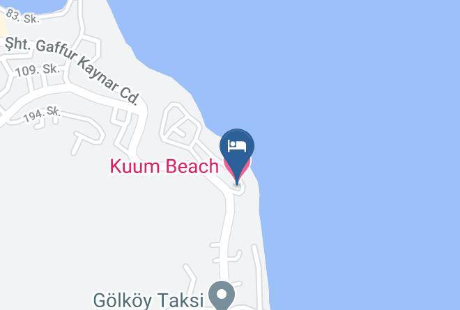 Turkbuku - Kuum Beach Maps