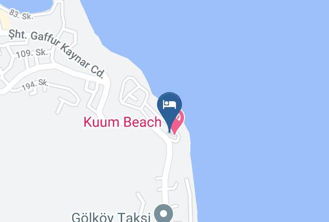 Turkbuku - Kuum Hotel & Spa Bodrum Maps