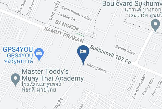 Amphoe Mueang Samut Prakan - Kuun Hotel Sukhumvit Maps