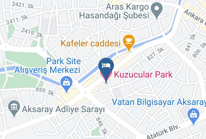 Aksaray Taspazar - Kuzucular Park Hotel Maps