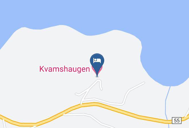 Kvamshaugen Map