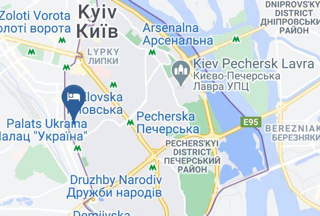 Kyiv - Kvartira Po Ulitse Predslavinskaya 12 Maps