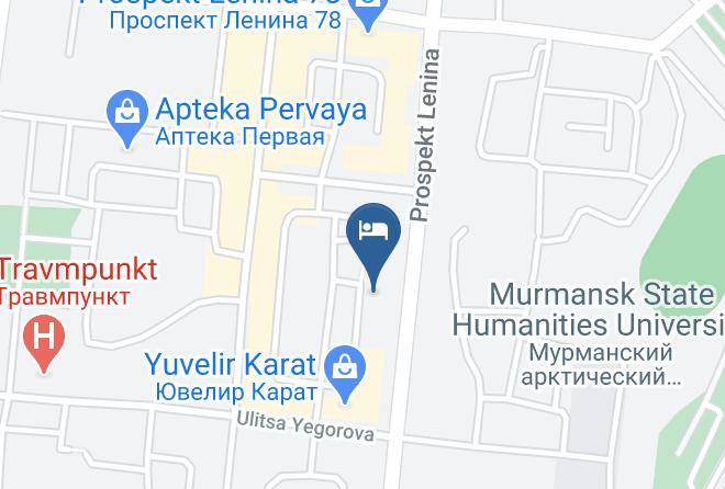 Murmansk - Kvartirnaya Gostinitsa Maps