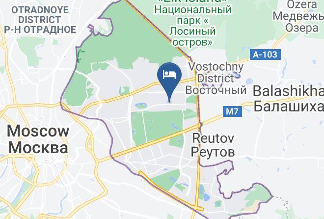 Moscow - Kvartiry Posutochno Khanaka Maps