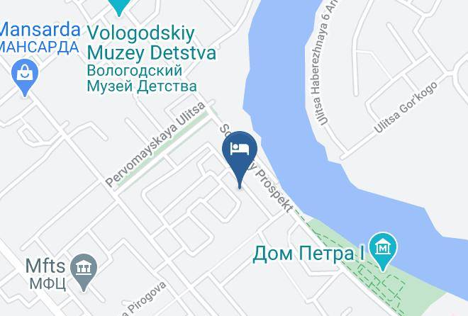 Vologda - Kvartiry Posutochno Sovetskiy Prospekt 68 Nasutki35 Ip Kursheva Ov Maps