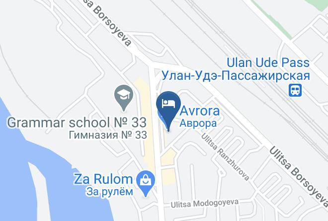 Ulan Ude - Kvartiry Posutochno V Tsentre Ulan Ude Maps
