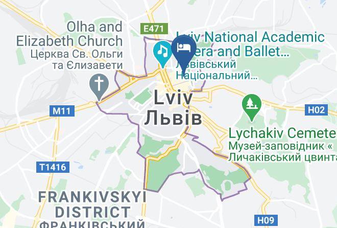 Lviv - Kvartyra Muzey Maps