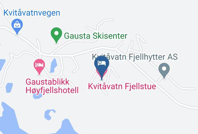 Tinn - Kvitavatn Fjellstue Maps