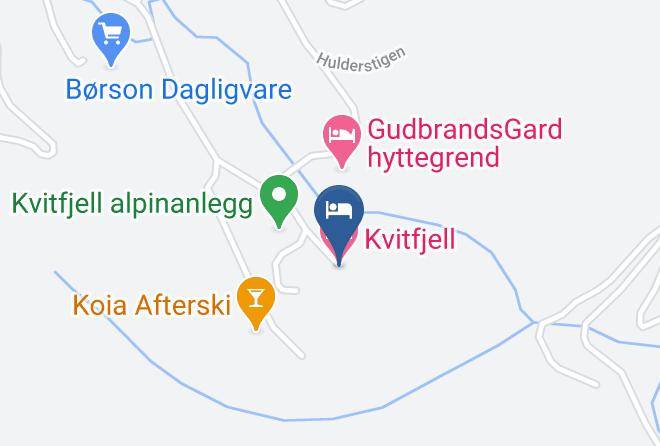 Ringebu - Kvitfjell Hotel Maps