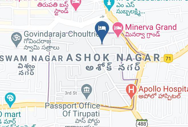 Tirupati - Kvp Residency Maps