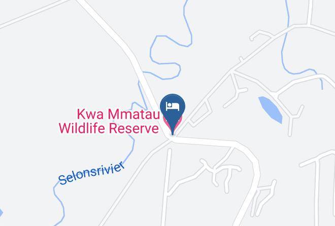 Bojanala - Kwa Mmatau Wildlife Reserve Maps