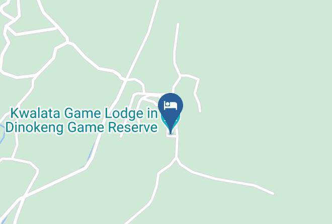 City Of Tshwane - Kwalata Game Lodge In Dinokeng Game Reserve Maps