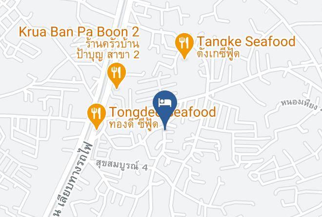 Amphoe Bang Lamung - Kwanchai Ta Resort Maps