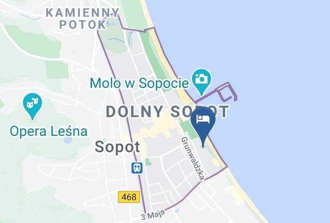 Sopot - Kwatera 10 Metrow Od Plazy Maps