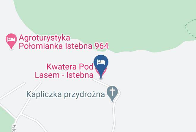 Kwatera Pod Lasem Istebna Map