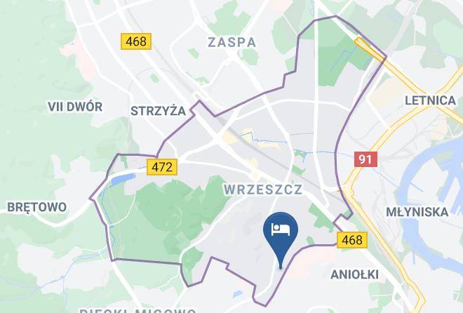Gdansk - Kwatera Pod Swierkiem Maps