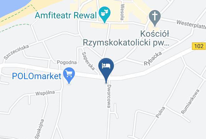 Kwatera Prywatna Donata Map