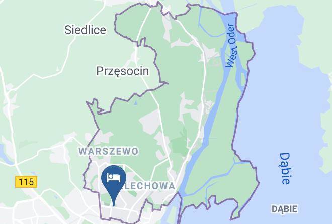 Szczecin - Kwatera Prywatna Ksiecia Czcibora Widok Maps