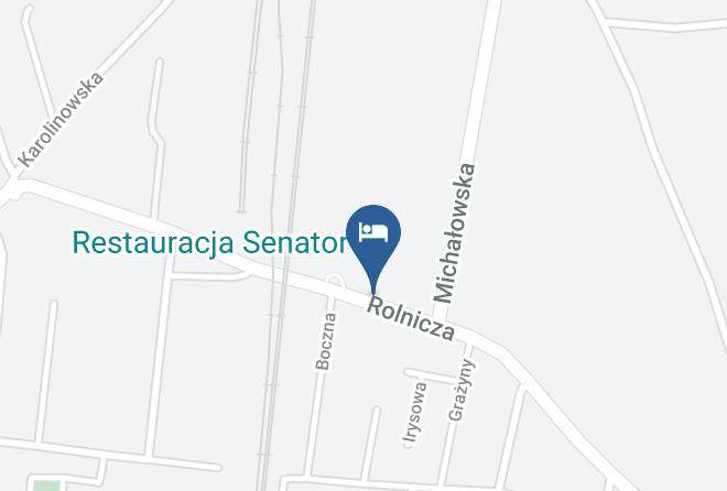 Piotrkow Trybunalski - Kwatera Prywatna Senator Maps