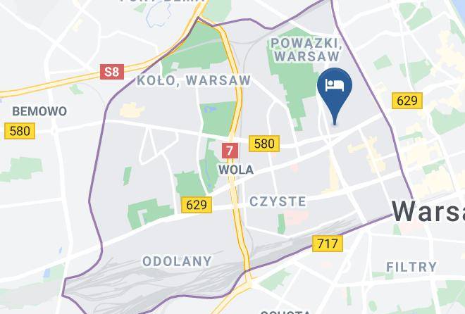 Warsaw - Kwatery Centrum Maps