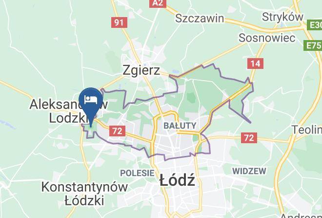 Lodz - Kwatery Pracownicze Maps