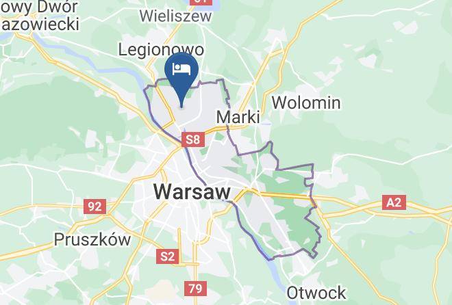 Warsaw - Kwatery Pracownicze Maps
