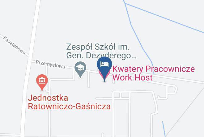 Poznanski - Kwatery Pracownicze Work Host Maps