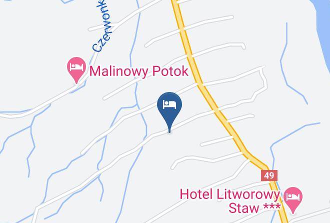 Tatrzanski - Kwatery Prywatne Beata Marek Maps