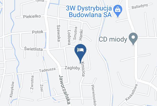 Bielsko Biala - Kwatery Prywatne Zagloby 9 Maps