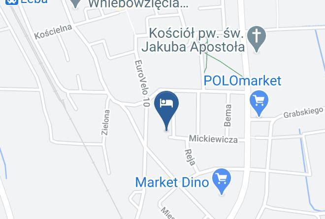 Leborski - Kwatery U Heni Maps