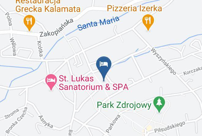 Kwisa Hotel Map