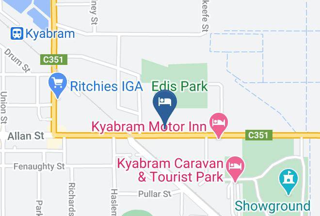 Campaspe - Kyabram Country Motel Maps