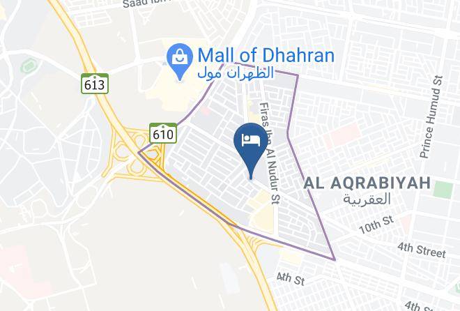 Al Khobar - Kyan Shada Hotel Maps