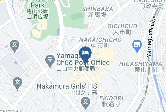 Yamaguchi City - Kyei Ryokan Maps