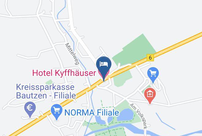 Bautzen - Hotel Kyffhauser Maps