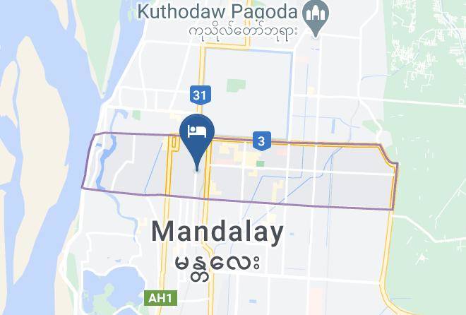 Chanayetharzan - Kyi Tin Hotel Maps