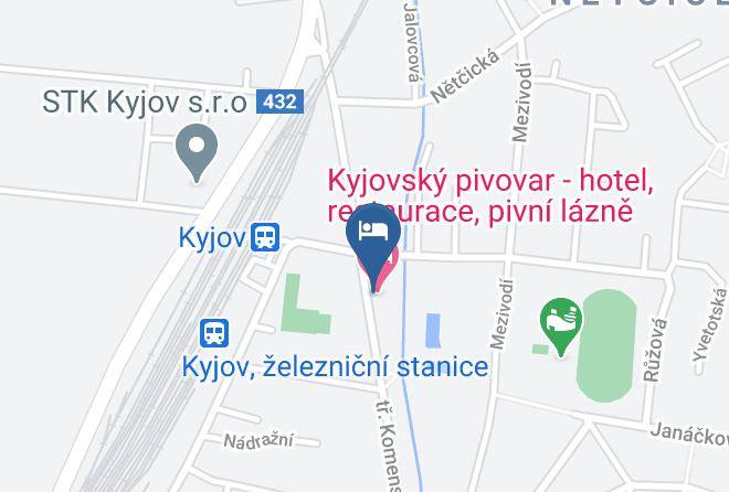 Hodonin - Kyjovsky Pivovar Hotel Restaurace Pivovar Maps