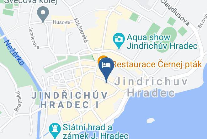 Jindrichuv Hradec - Penzion U Lucerny Maps