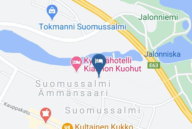 Suomussalmi - Kylpylahotelli Kiannon Kuohut Maps
