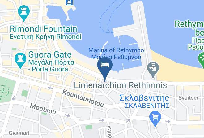 Rethimni - Kyma Suites Beach Hotel Maps