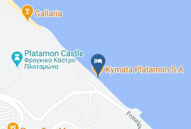 Pieria - Kymata Platamon Sa Maps