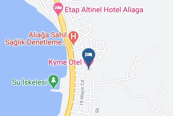 Aliaga - Kyme Otel Maps