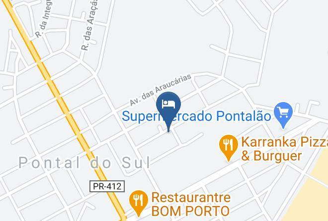 Pontal Do Parana - Kyn Tal Da Ilha Hospedaria & Cozinha Maps