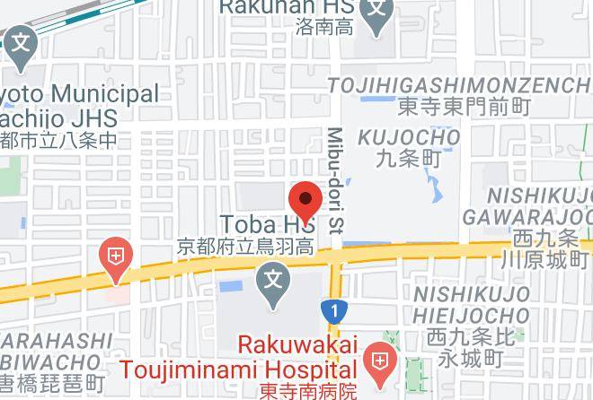 Kyoto City Minami Ward - Kyoan Toji Kotone Maps
