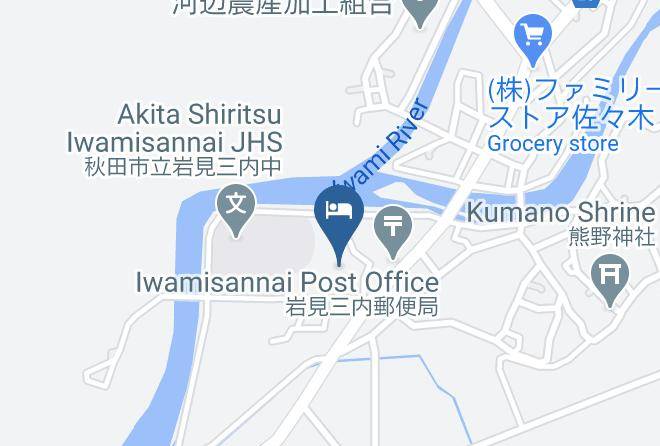 Akita City - Kyodo Omachi Building Omachiso Maps